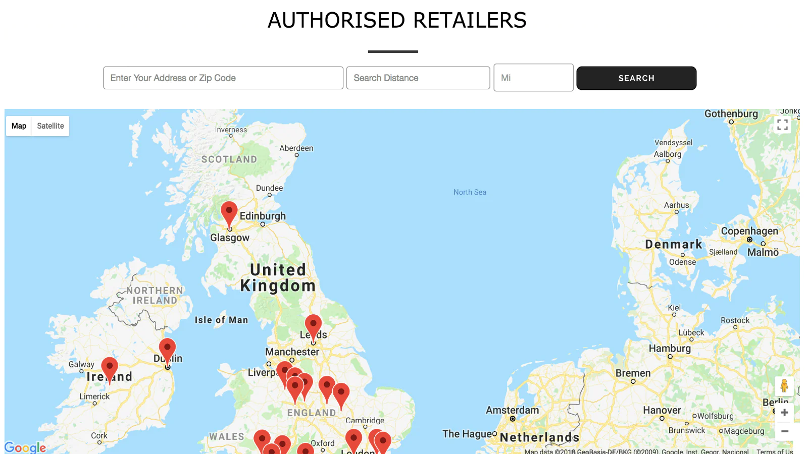 Saas App Store Genie Store Locator Map